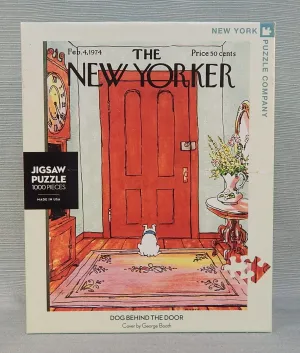 1000 Piece Dog Behind the Door Puzzle