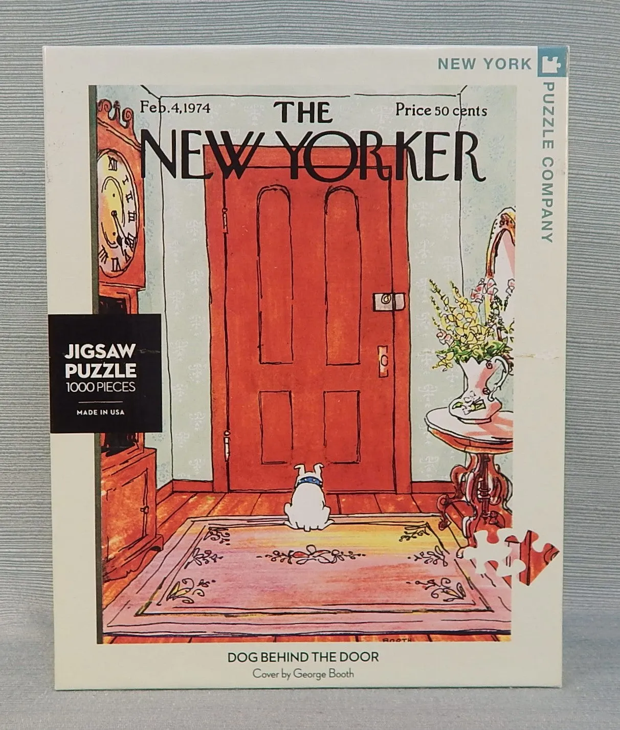 1000 Piece Dog Behind the Door Puzzle