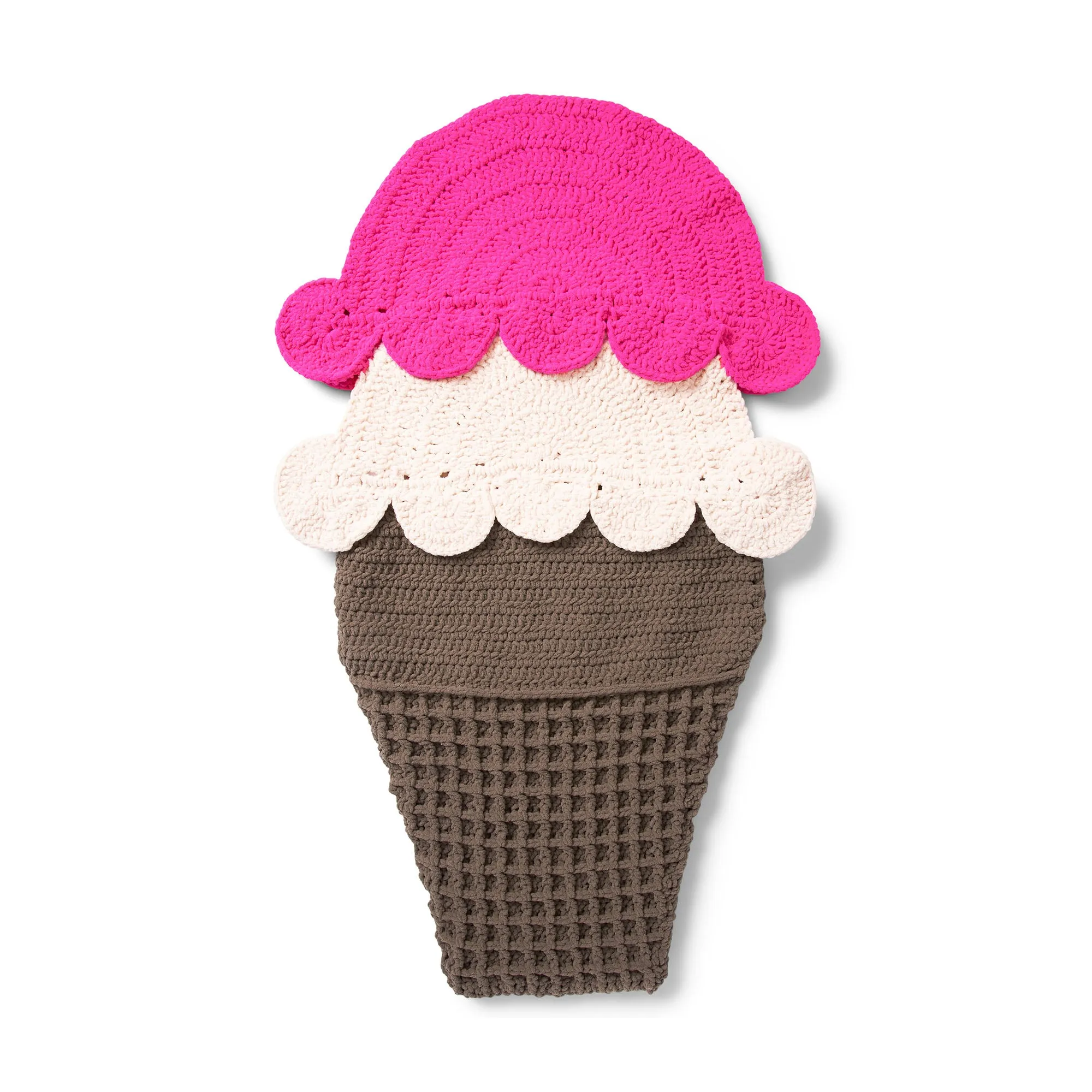 Bernat Double Scoop Crochet Snuggle Sack