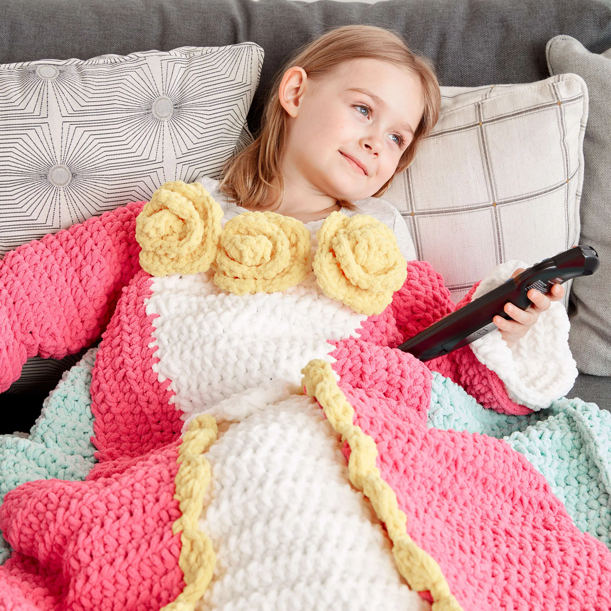 Bernat Dreamy Princess Crochet Snuggle Sack