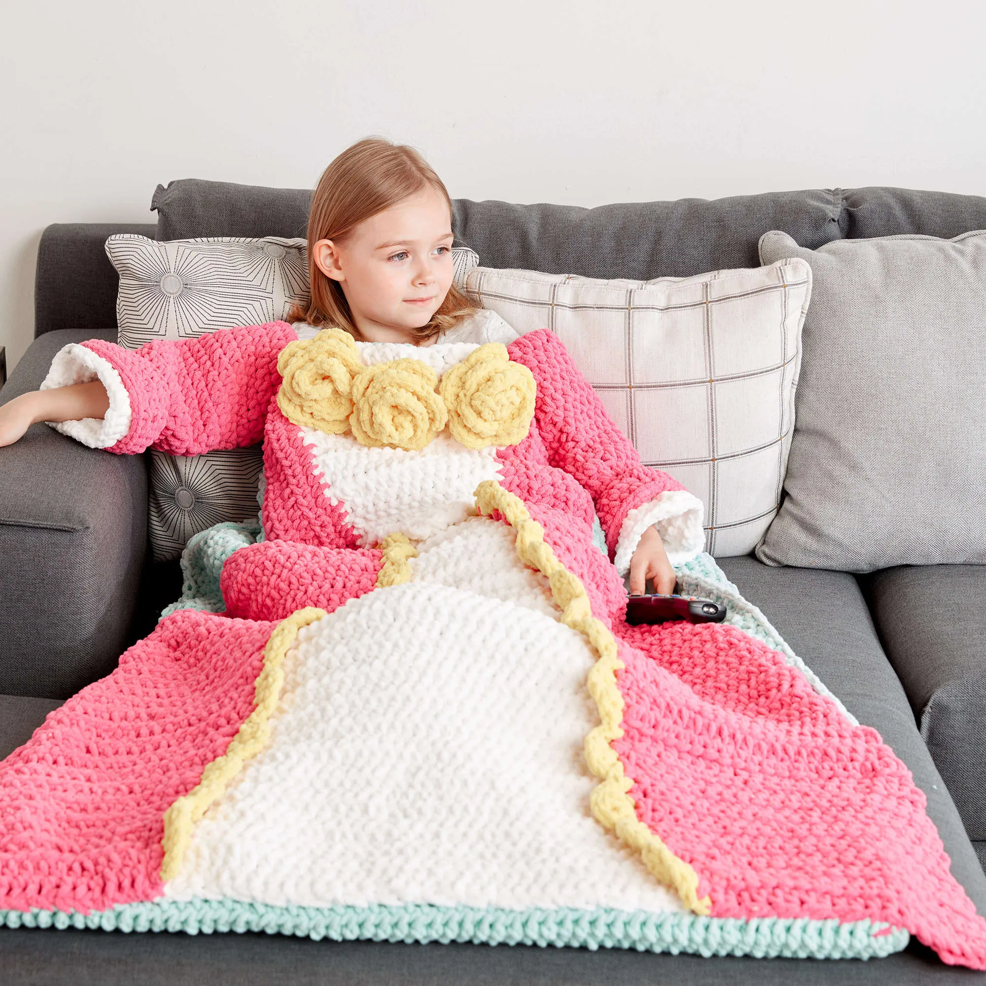 Bernat Dreamy Princess Crochet Snuggle Sack