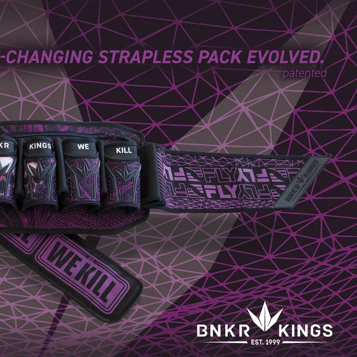 Bunker Kings Fly Pack Harness - 4   7 - Purple Dimension