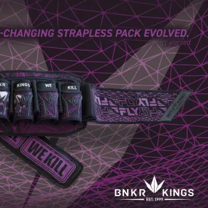 Bunker Kings Fly Pack Harness - 4   7 - Purple Dimension