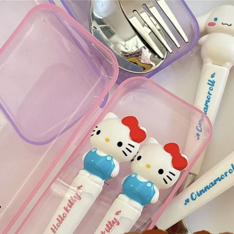 Cartoon Characters Spoon and Fork Set SK346