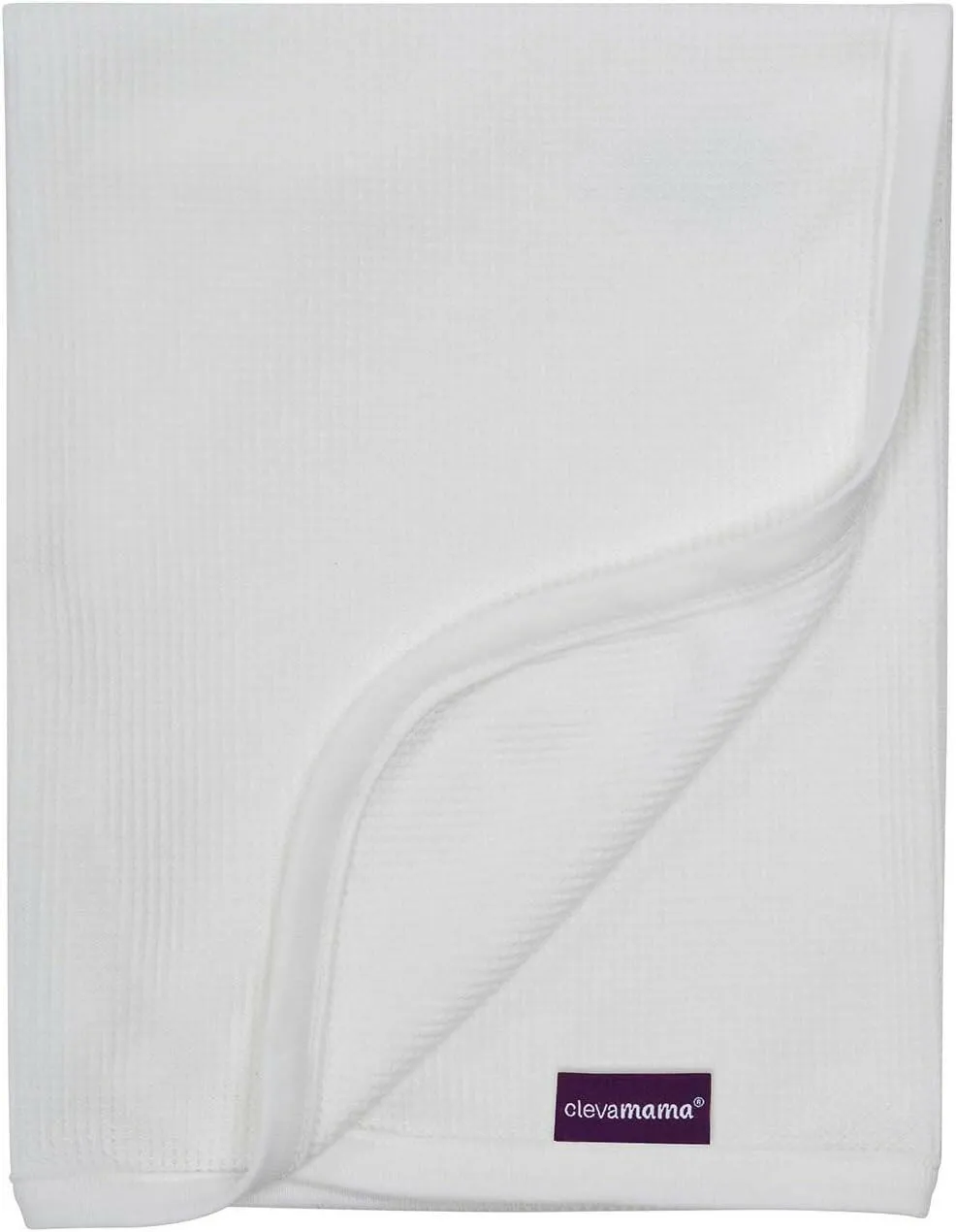 Clevamama Baby Waffle Weave Cotton Blanket 120x140 cm