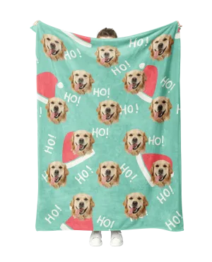 Custom Santa Hat Blanket