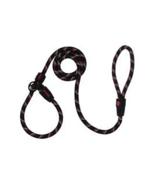 DOCO Reflective Rope - Slip On Collar Leash 5ft L Ø13mm X 150cm 30cm - Red