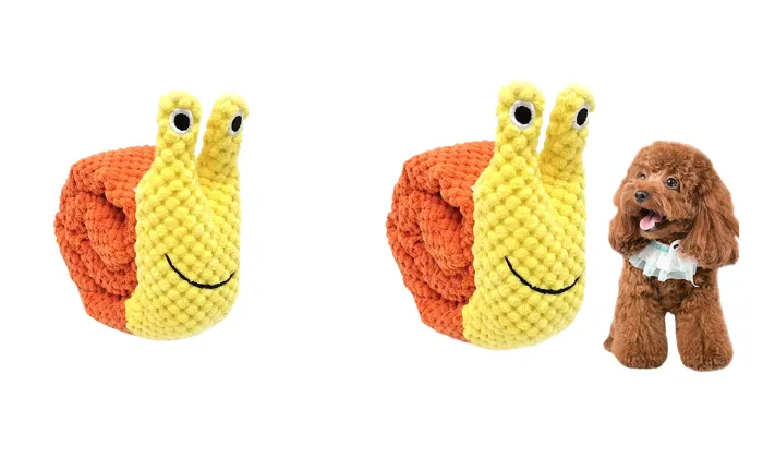 Dog Plush Snail