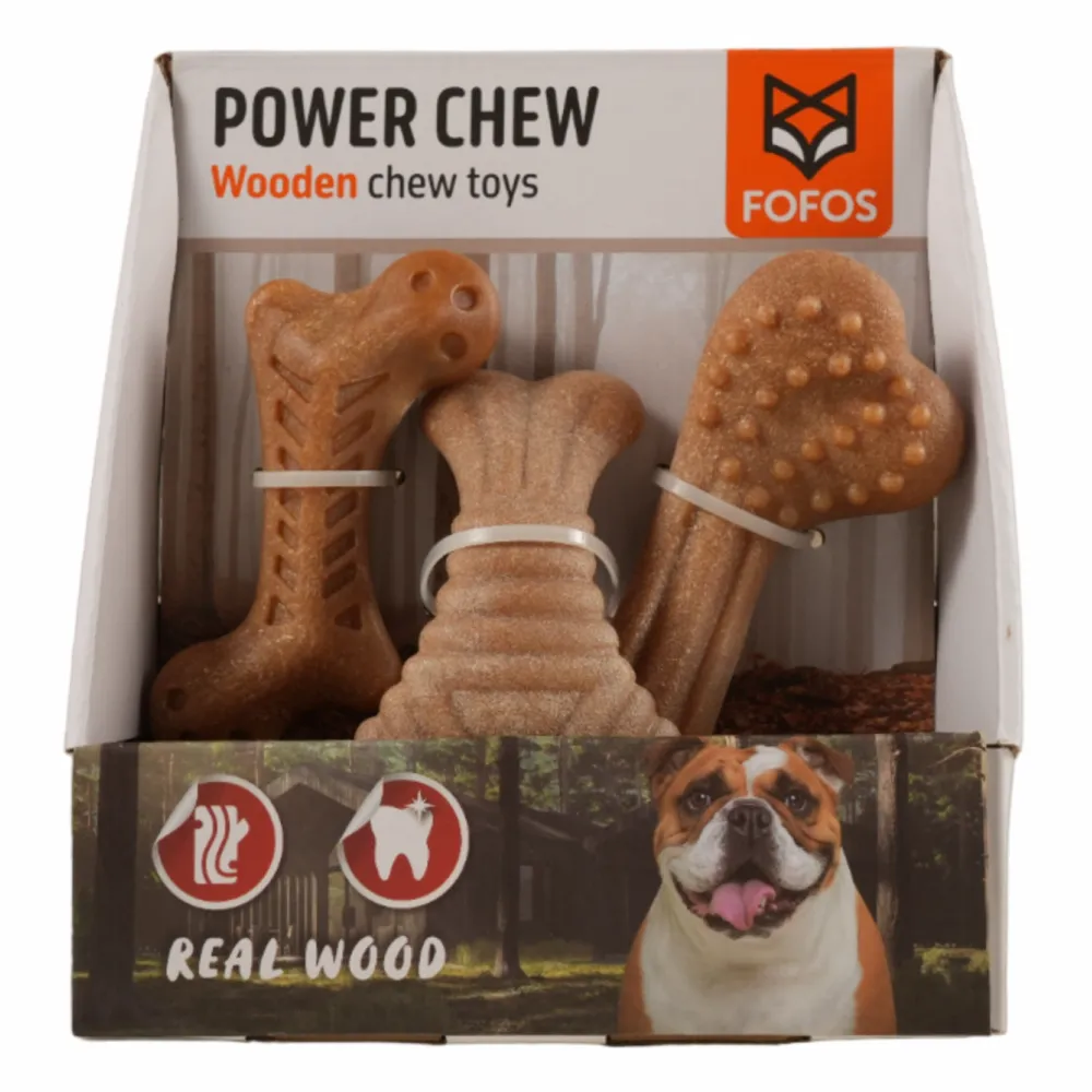 Fofos Wooden Stix Chew Toy for Dogs (Large)