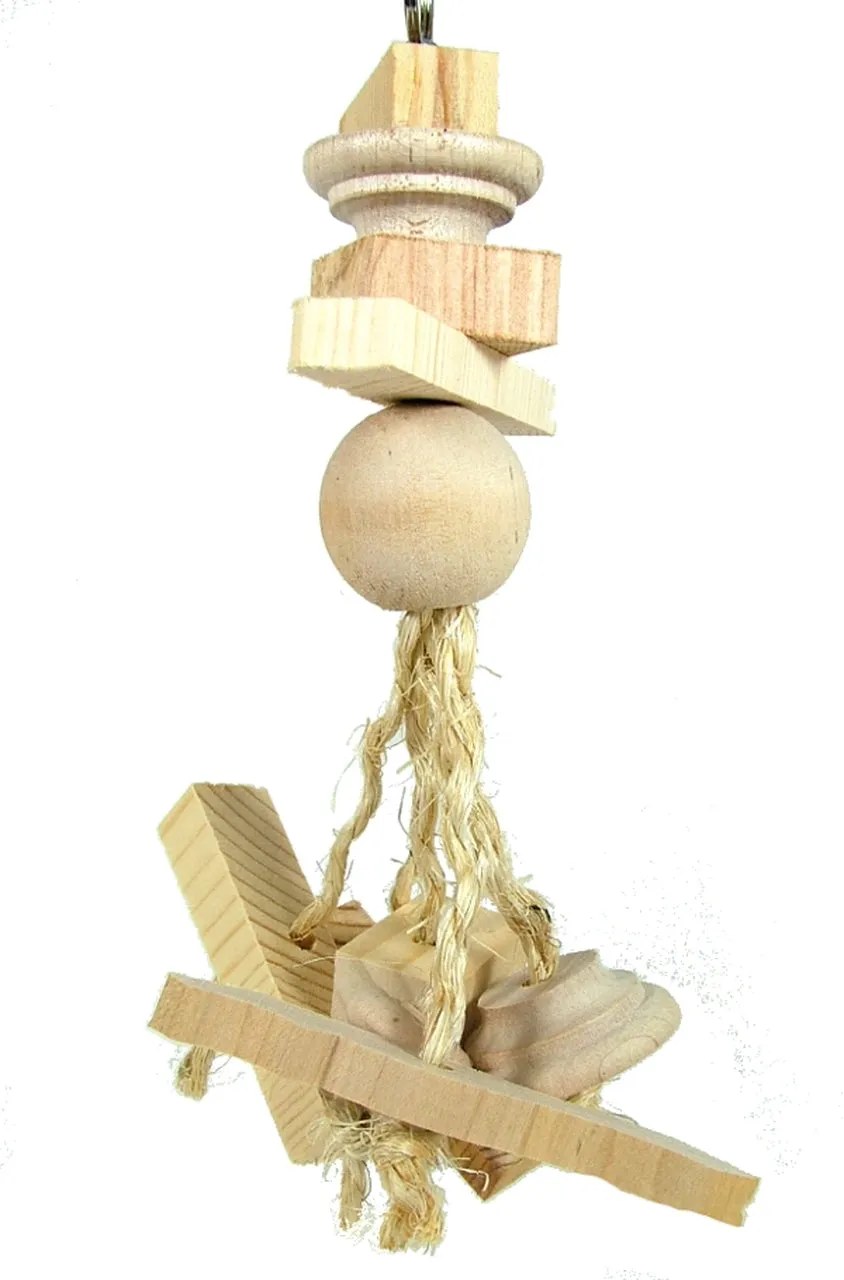 Hanging Sisal Rabbit Toy