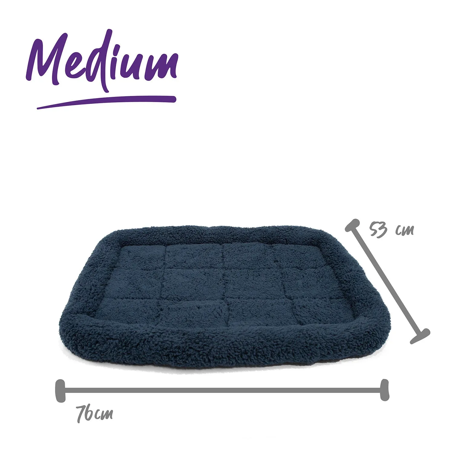 Kazoo Soft Crate Cushion Dog Bed