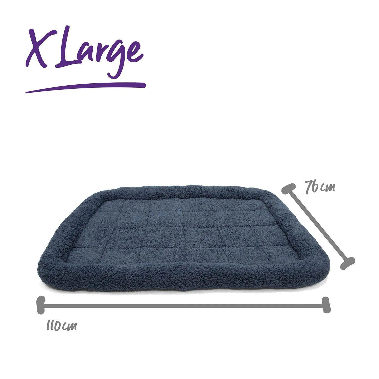 Kazoo Soft Crate Cushion Dog Bed