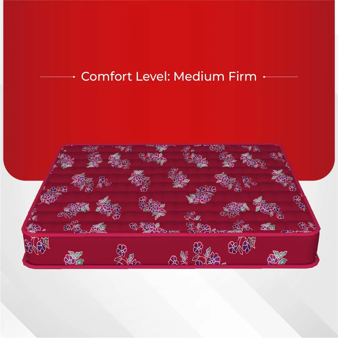Kurl-On Mattress | Teensy | Orthopedic 5-Inch Single Size Bed Mattress (72x30x5 Inches, Medium Firm Support), Bonded Foam, Orthopedic Mattress.