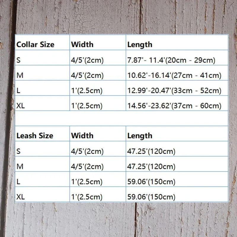 LovelyRLovely Grid Pet Leash & Collar Set