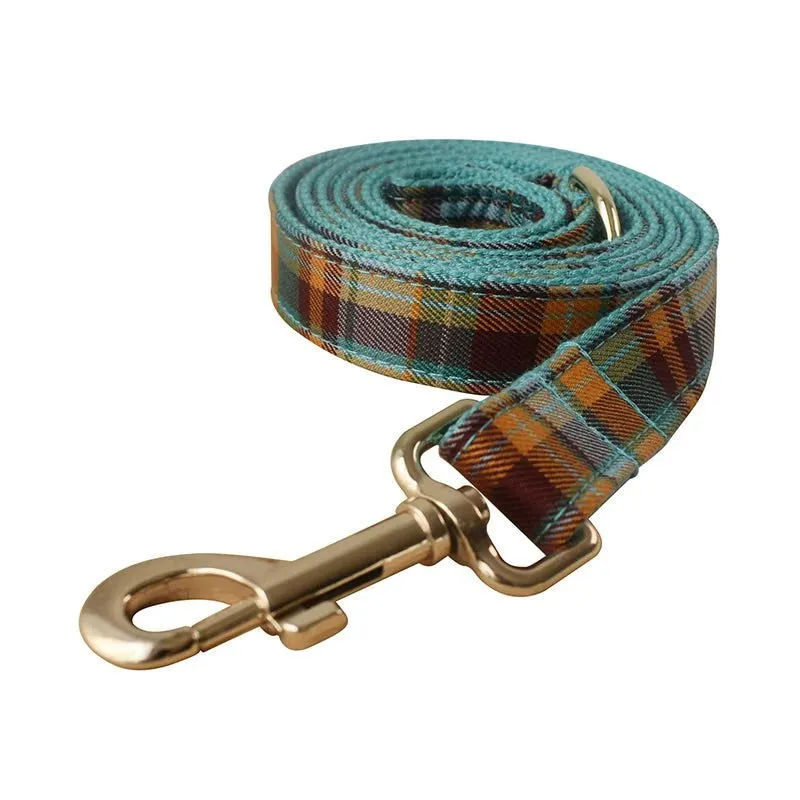 LovelyRLovely Grid Pet Leash & Collar Set