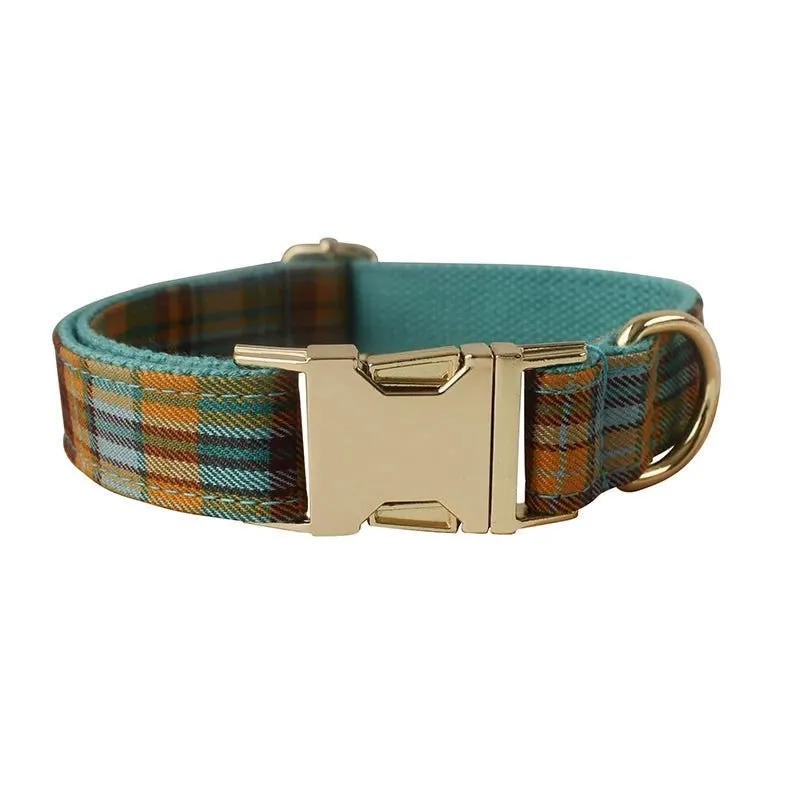 LovelyRLovely Grid Pet Leash & Collar Set