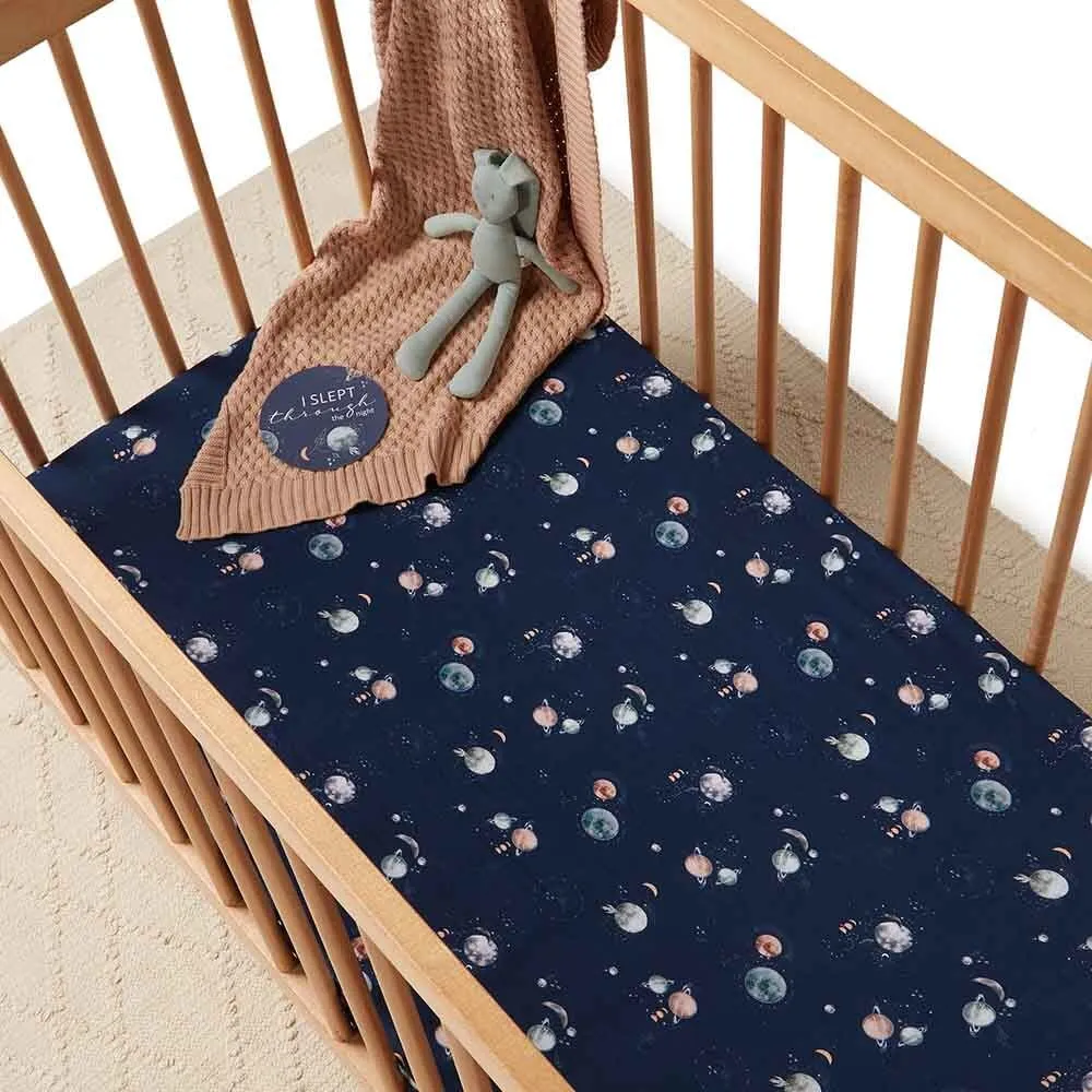 Milky Way Organic Fitted Cot Sheet