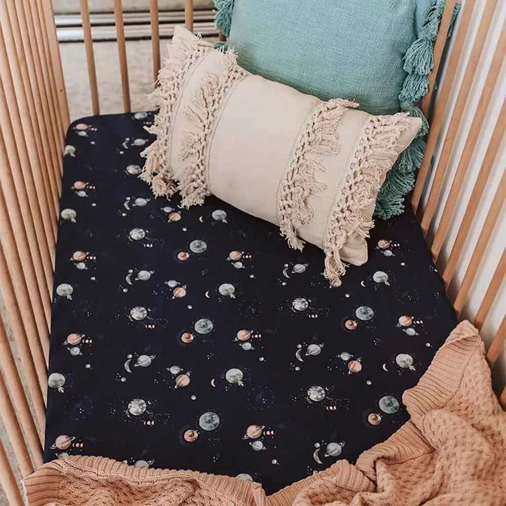 Milky Way Organic Fitted Cot Sheet