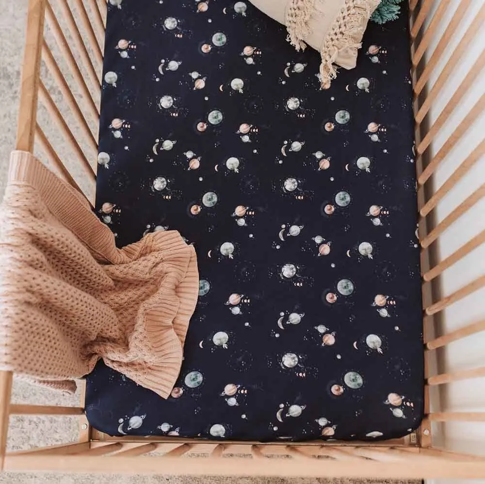 Milky Way Organic Fitted Cot Sheet