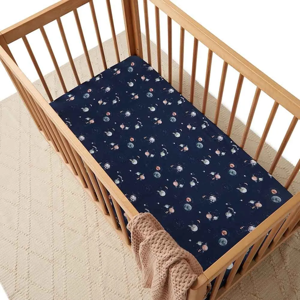 Milky Way Organic Fitted Cot Sheet