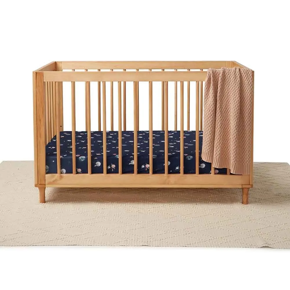 Milky Way Organic Fitted Cot Sheet