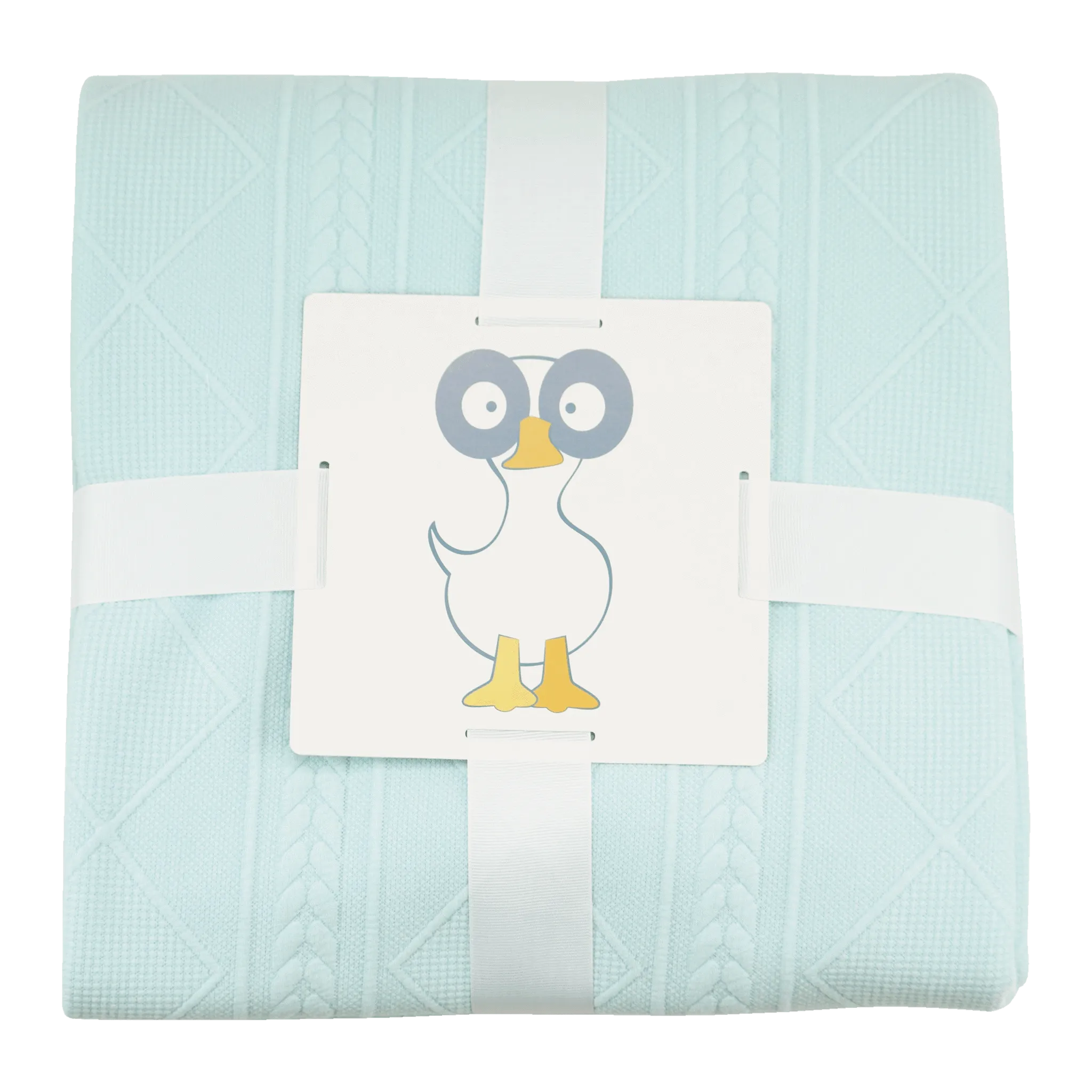Mommy & Me Knit Blanket Set - Mint