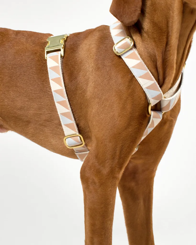 Nice Grill Harness - Ice Blue, Ivory and Cream from By Scout