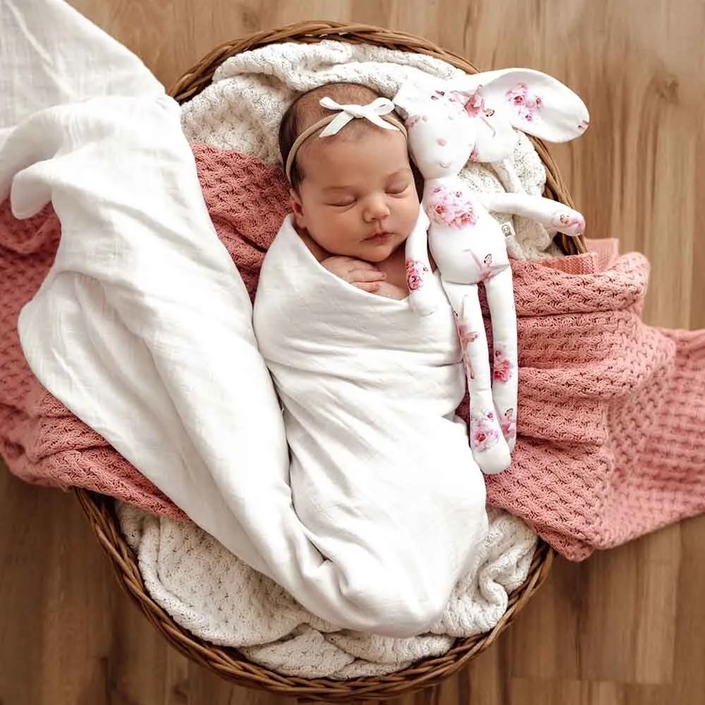 Organic Muslin Wrap - Milk