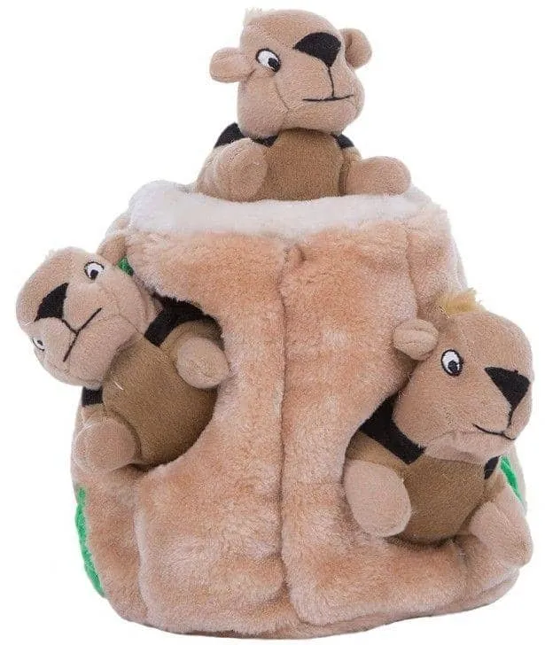 Outward Hound Plush Hide-A-Squirrel Puzzle Dog Toy - 1 count