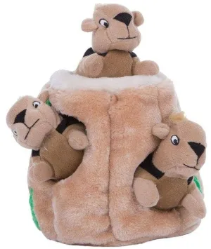Outward Hound Plush Hide-A-Squirrel Puzzle Dog Toy - 1 count
