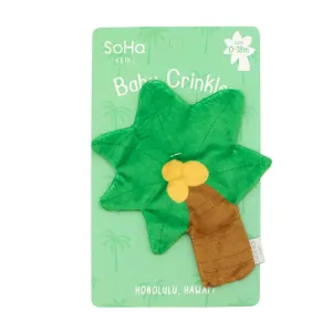 Palm Tree Baby Crinkle Toy