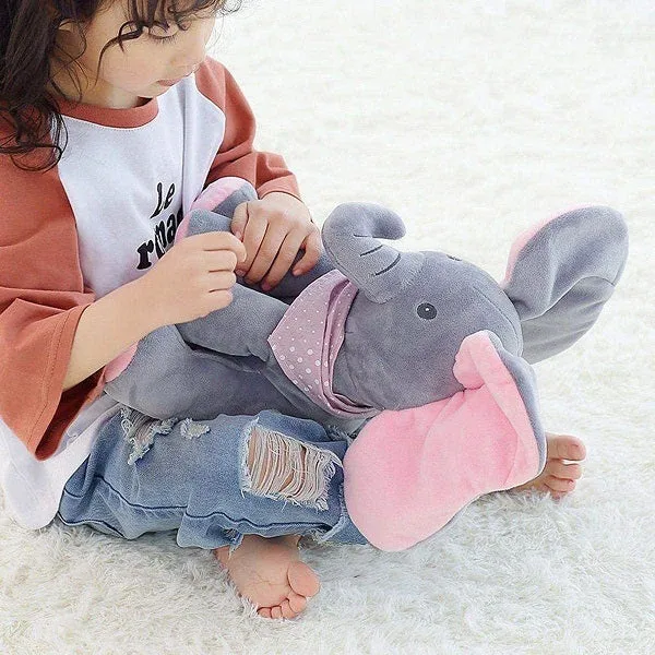 Peek-A-Boo Sing & Play Flappy Stuff Elephant