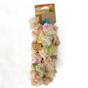 Penn Plax Bird Life Shaggy-Kabob Parrot Toy - 12" Long