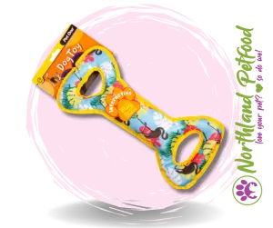 Pet One Interactive Squeaky Monkey Bone