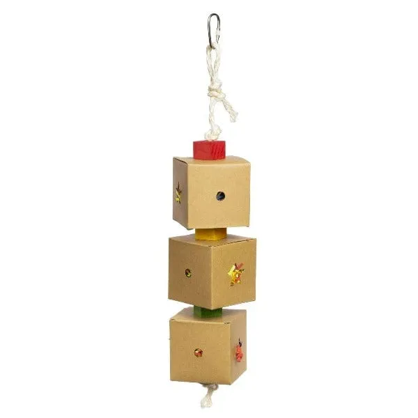 Prevue Pet Products 3-Box Stuff & Hide Bird Toy