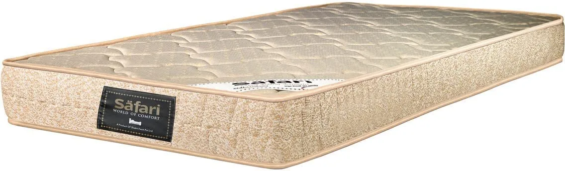 Safari | 5 Years Warranty | Bonded   PU Single Bed Mattress, Comfort 5 inch Thickness (78x30x5)