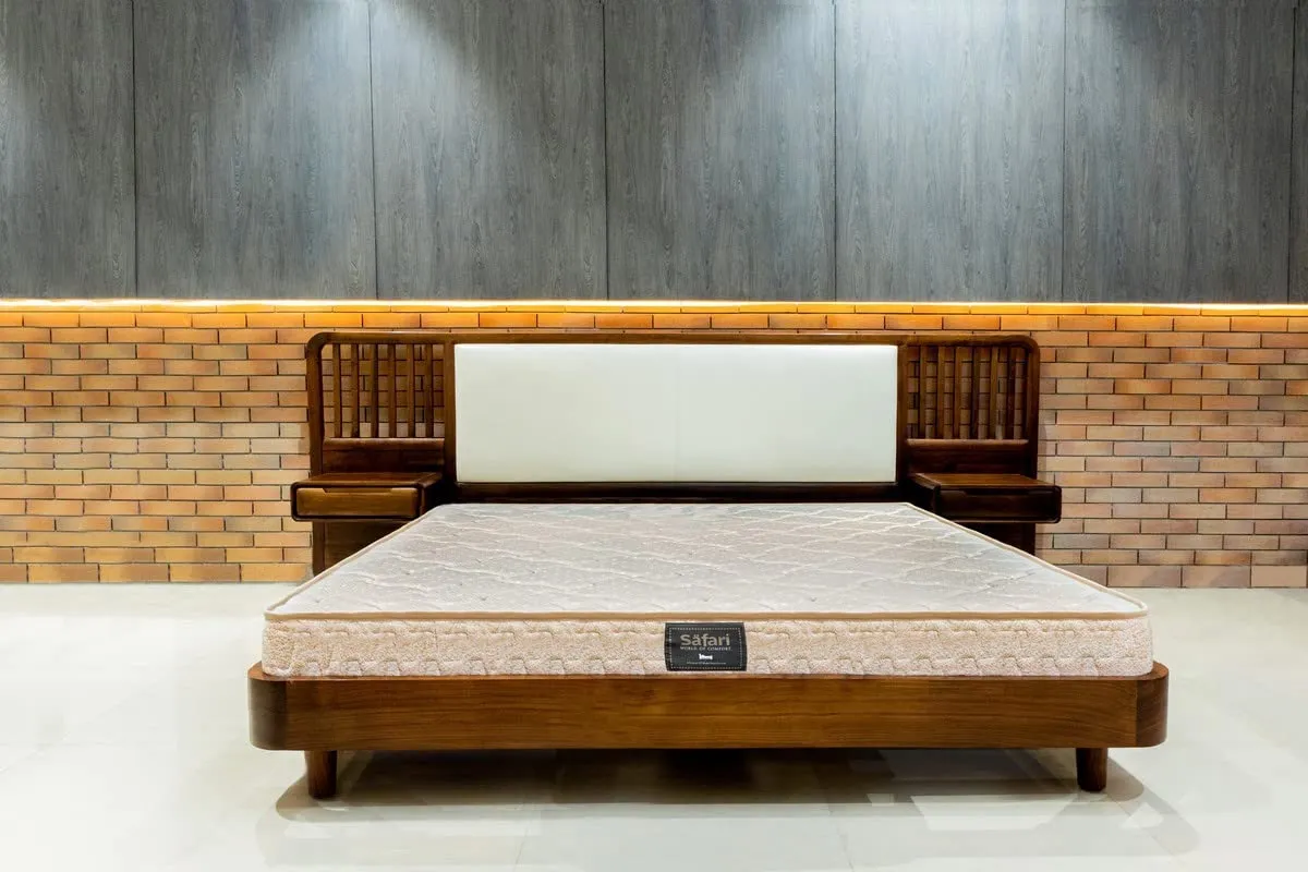 Safari | 5 Years Warranty | Bonded   PU Single Bed Mattress, Comfort 5 inch Thickness (78x30x5)