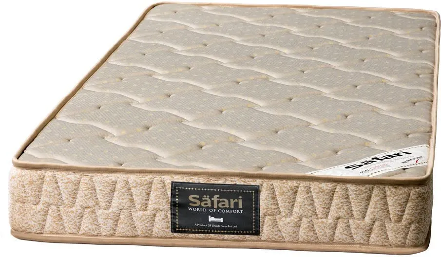 Safari | 5 Years Warranty | Bonded   PU Single Bed Mattress, Comfort 5 inch Thickness (78x30x5)