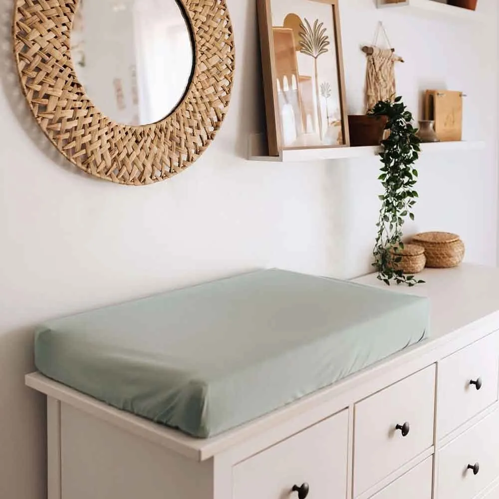 Sage Organic Bassinet Sheet / Change Pad Cover