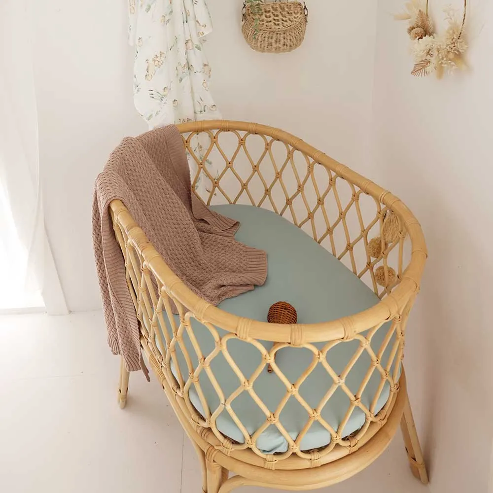 Sage Organic Bassinet Sheet / Change Pad Cover