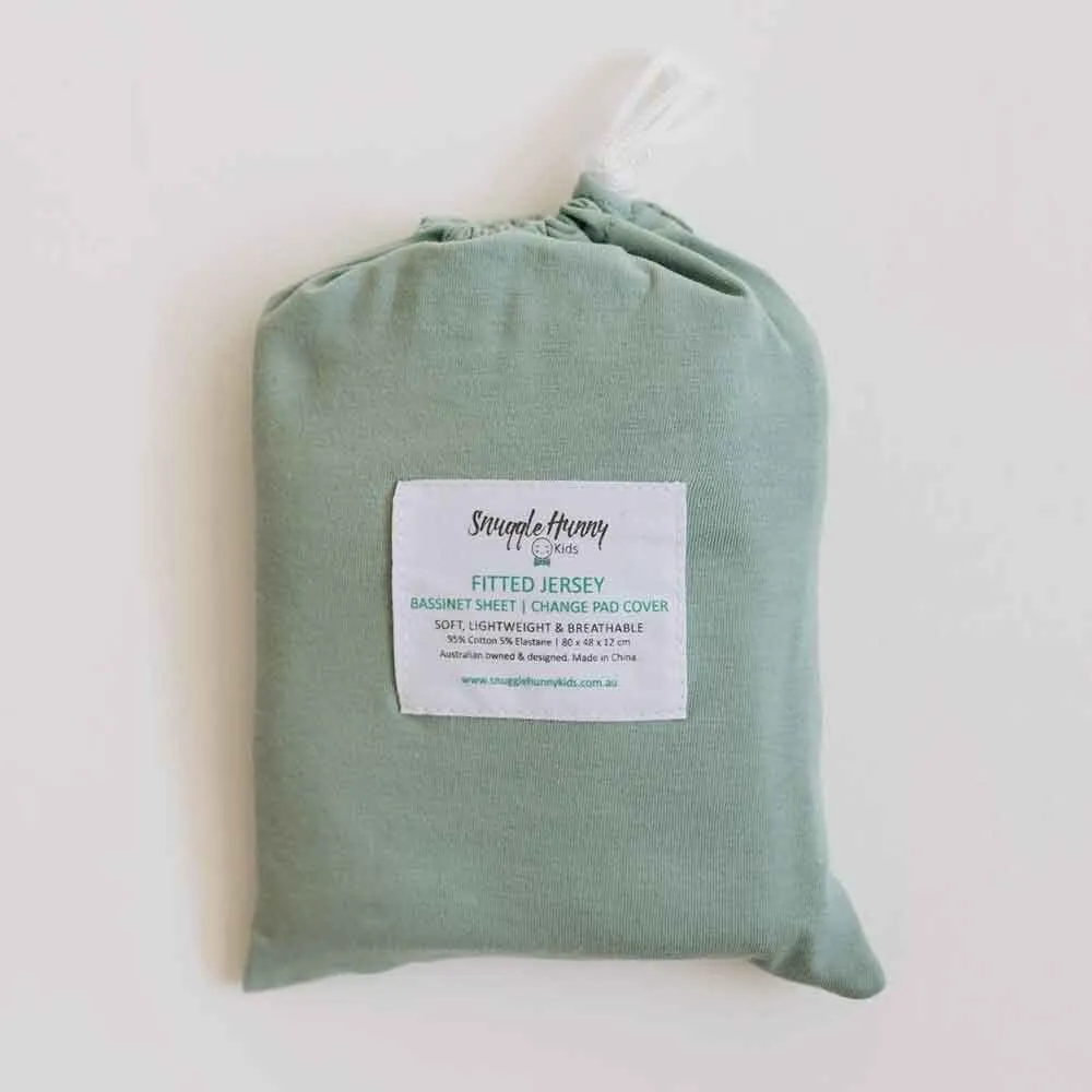 Sage Organic Bassinet Sheet / Change Pad Cover