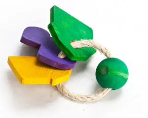 Sisal Keyring Rabbit Toy
