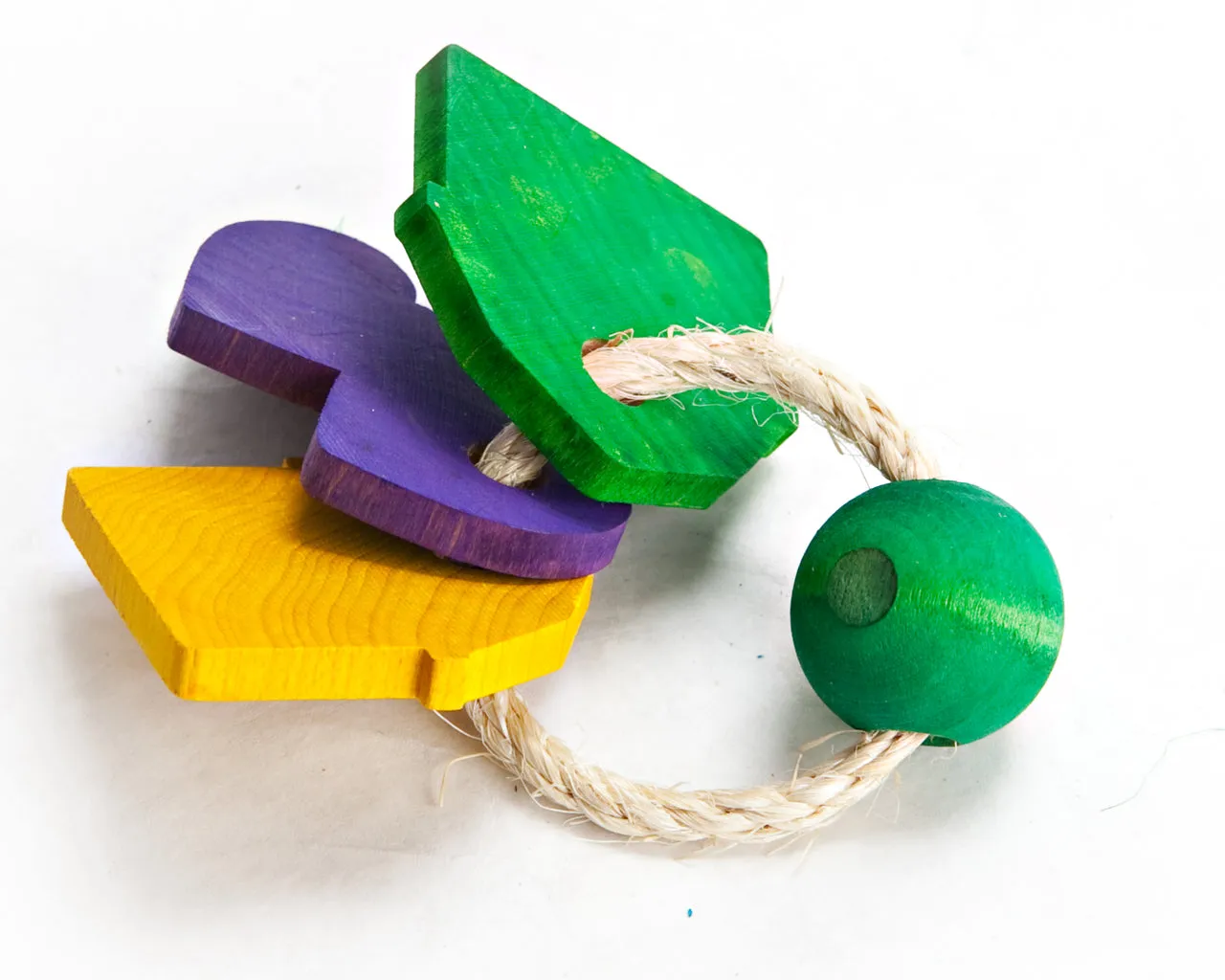 Sisal Keyring Rabbit Toy