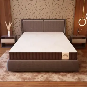 sleepyhug Luxe Pro Pocket Spring Mattress | 5-Zone Orthopedic Support | 15 Years Warranty | Multi-Layer Comfort with CoolFlow Memory Foam | Bouncy Mattress | 78x72x6 Inches, King Size