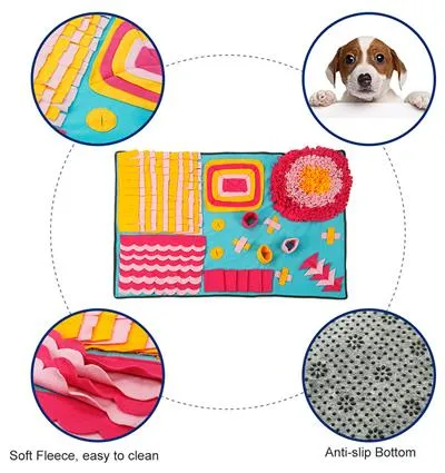 'Sniffer Snack' Interactive Feeding Pet Snuffle Mat