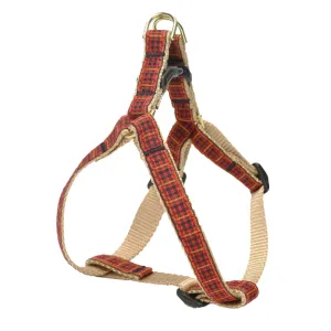 Teacup Harness | New Red Plaid