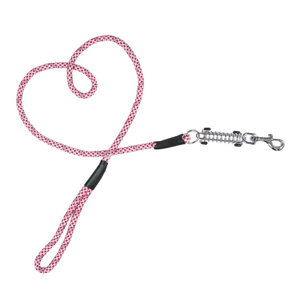 Tug Control Dog Leash - Reflective, Shock Absorber, Comfortable Grip, Sleek Design, Strong Weave Accent, for Small/Medium/Large Dogs/Cats/Pets