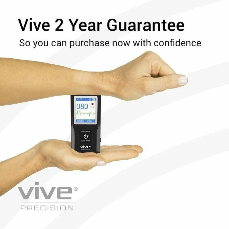 Vive Health Precision ECG Monitor - Black