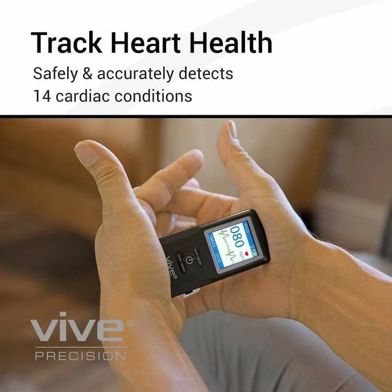 Vive Health Precision ECG Monitor - Black